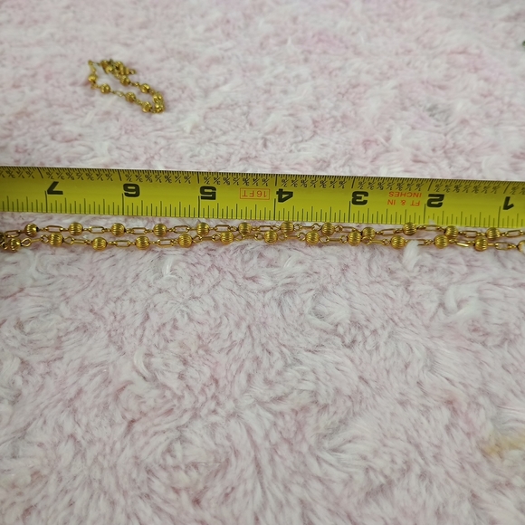 Monet Gold Rope Necklace Timeless Design - Picture 7 of 9